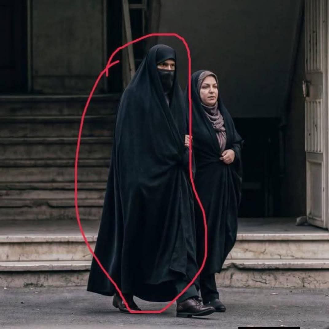 صورة مسؤول إيراني متنكر بملابس نسائية تشعل مواقع التواصل.. ما حقيقتها؟